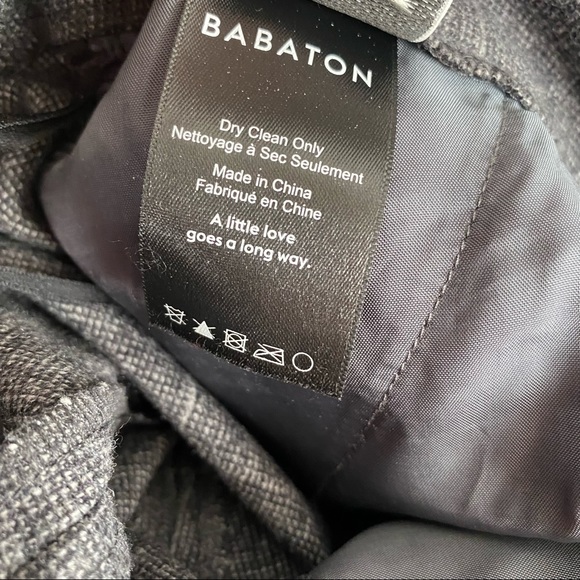 Aritzia Babaton Conan Crop Classic Wool and Cashmere Pants SZ 0 Gray - Picture 10 of 11